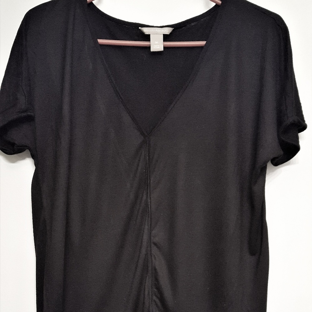 PulloverTop ,Banana Republic.Med. black